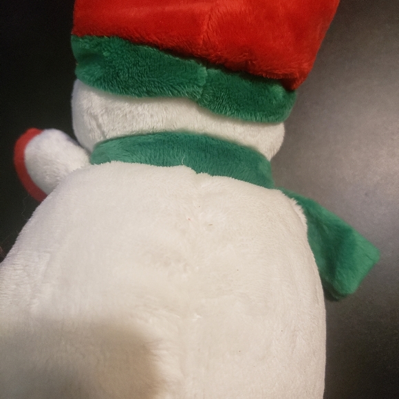 TY Pluffies Snowman Icicles Plush Stuffed Toy 2010 Nwt 8" Ty Snowman Plush - Picture 4 of 5